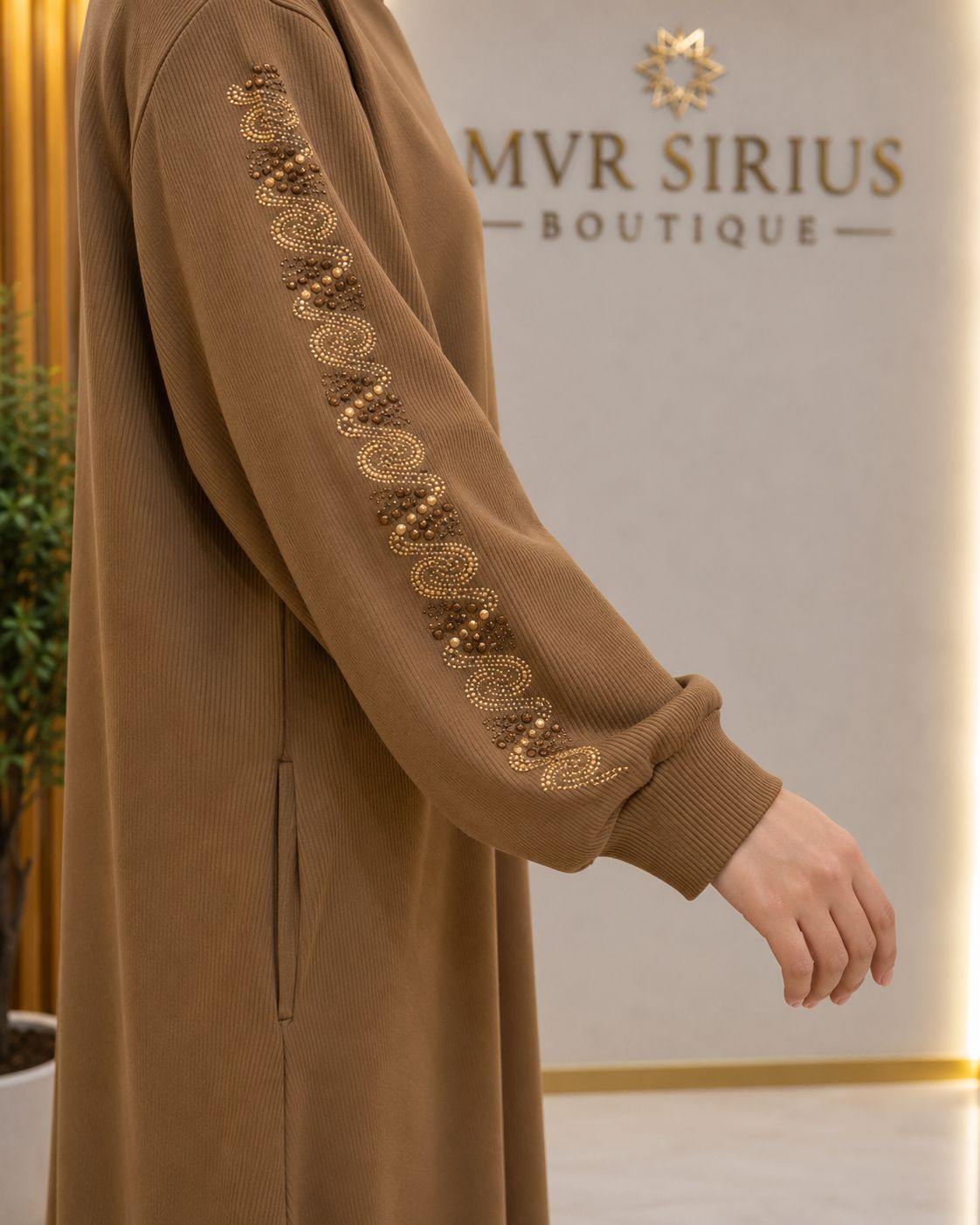 Sultan Elbisesi Hardal Sarısı