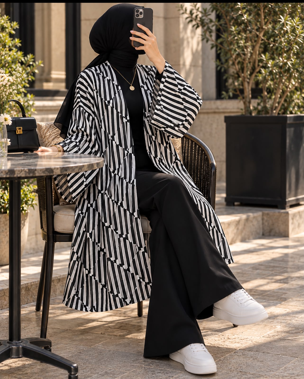 🖤Siyah İnci Kimona