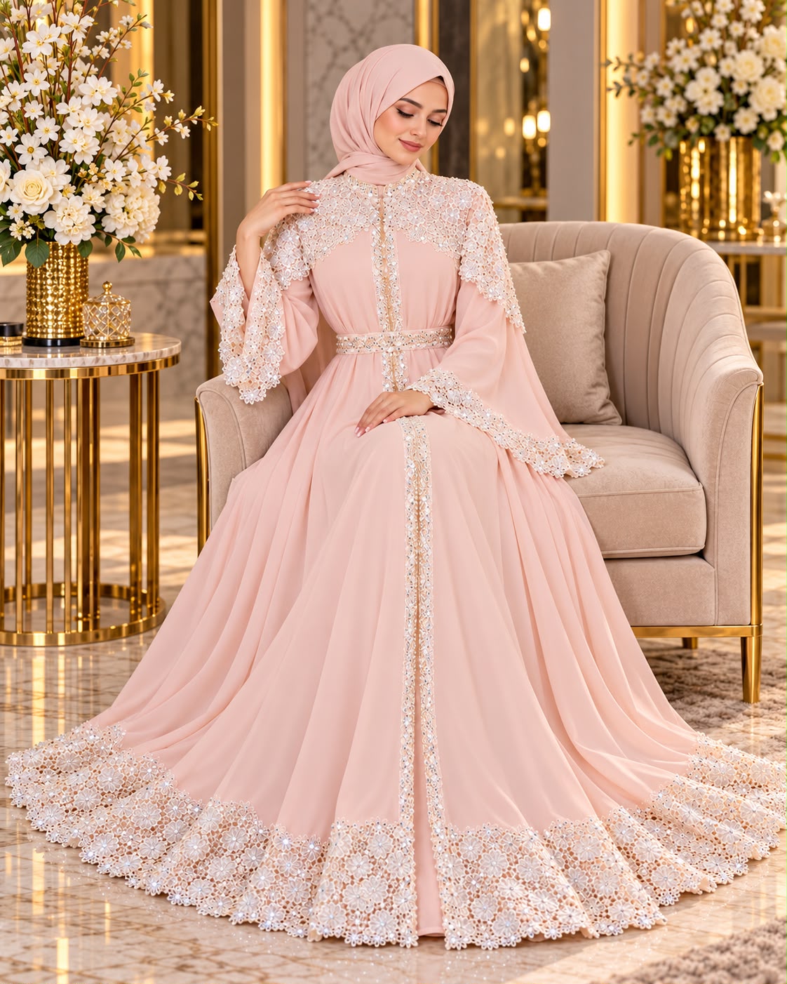 PRENSES ELBİSE ABAYA