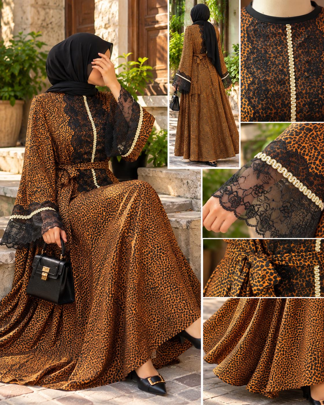 LEOPAR SULTAN ELBİSE